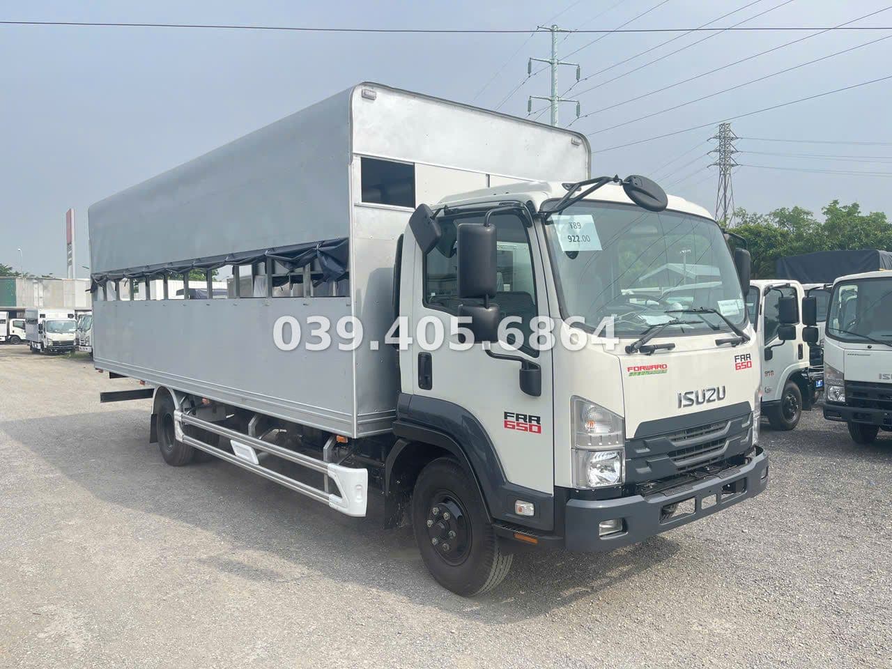 Xe tải Isuzu FRR 650 đào tạo và sát hạch lái xe hạng C 2026 - Isuzu Thăng Long