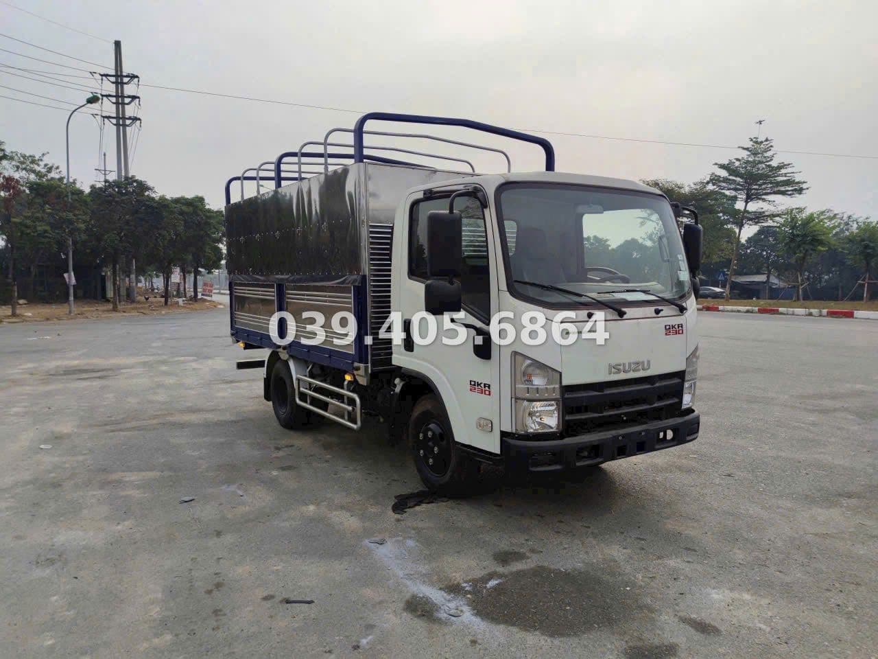 Xe tải Isuzu QKR 230 thùng bạt 2.2 tấn 2026 - Isuzu Thăng Long