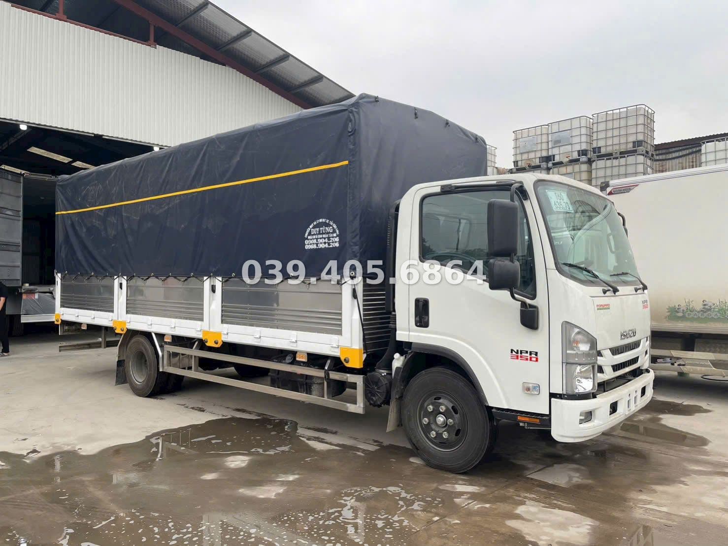 Xe tải Isuzu NPR 350 thùng bạt 3.5 tấn 2026 - Isuzu Thăng Long