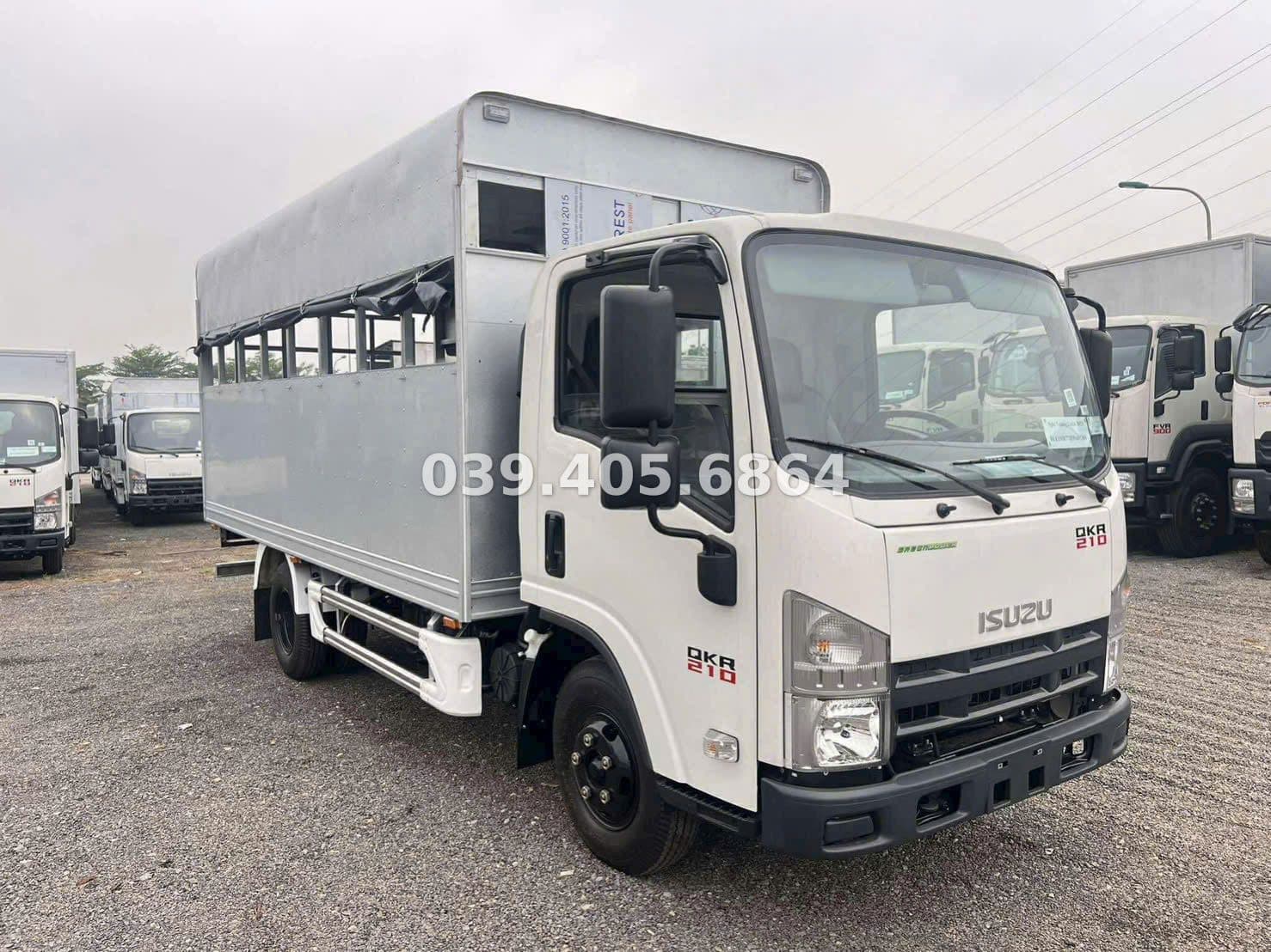 Xe tải Isuzu QKR 210 đào tạo và sát hạch lái xe hạng C1 2026 - Isuzu Thăng Long